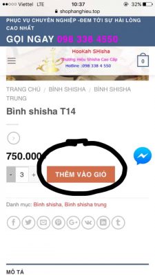 Bấm vào nút thêm vào giỏ hàng Bấm vào nút thêm vào giỏ hàng