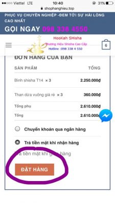 CHọn phương thức thanh toán rồi bấm đặt hàng CHọn phương thức thanh toán rồi bấm đặt hàng