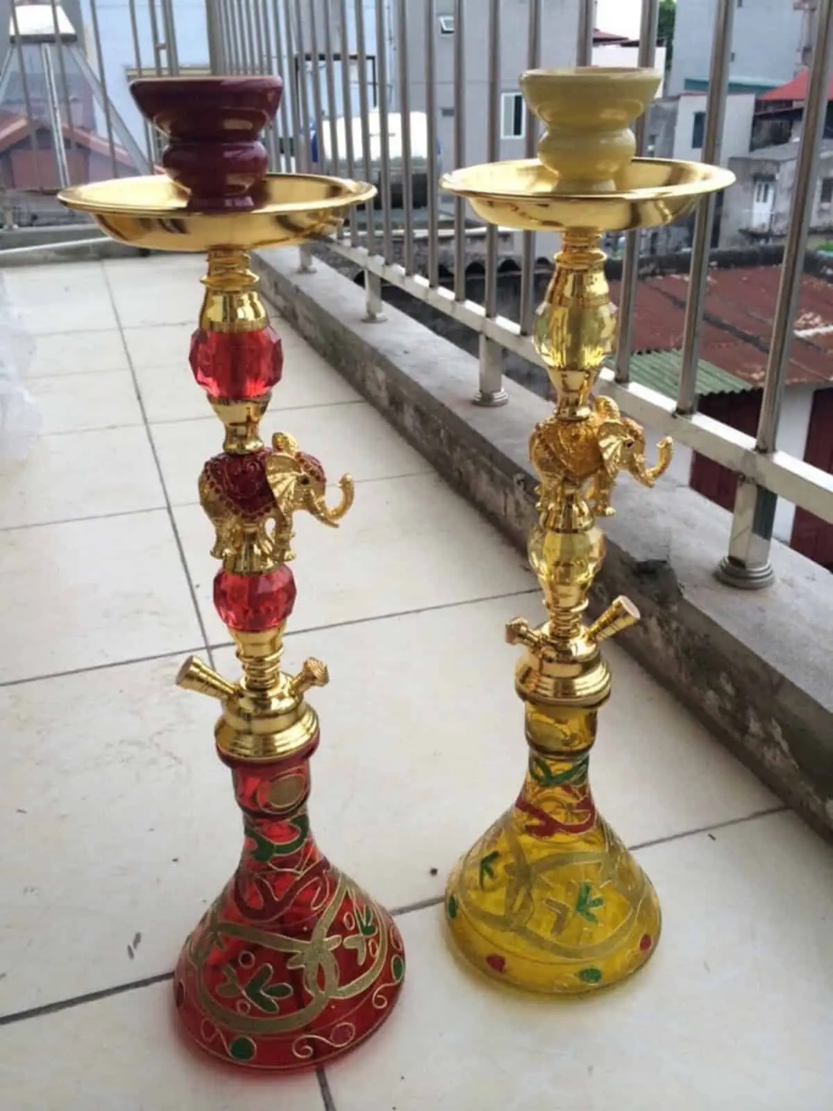 Bình shisha trung con voi T1 mới nhất