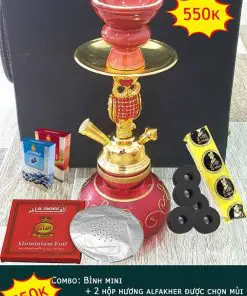 combo số 1 cho bình shisha mini