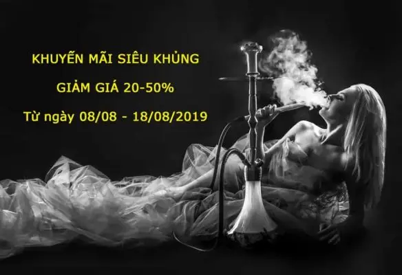 Khai trương Hookah Shisha chi nhánh TP HCM