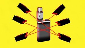 Hình ảnh minh họa một mẫu Vape có gắn chip điện tử