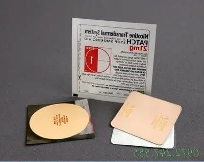 Hình ảnh thông dụng của các miếng dán nicotine