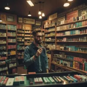 Cửa hàng chuyên bán vape, pod